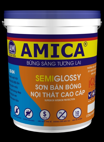 Sơn nội thất bóng semi gloss (AB -04)